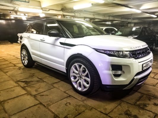 Аренда Range Rover Evoque.
