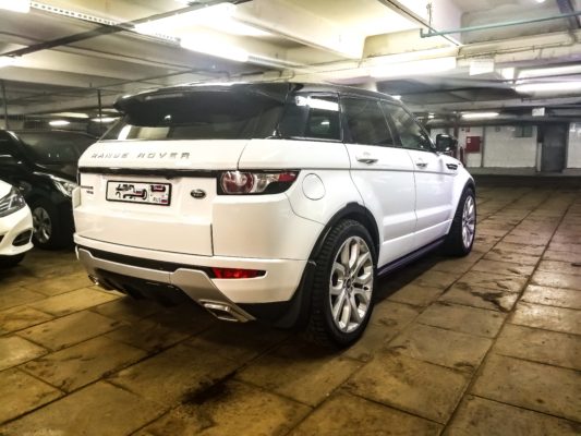 Аренда Range Rover Evoque.